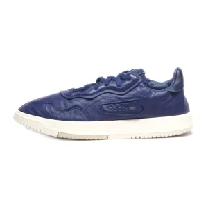Adidas Casual Lace Ups Pu Leather Blue Colour For Men