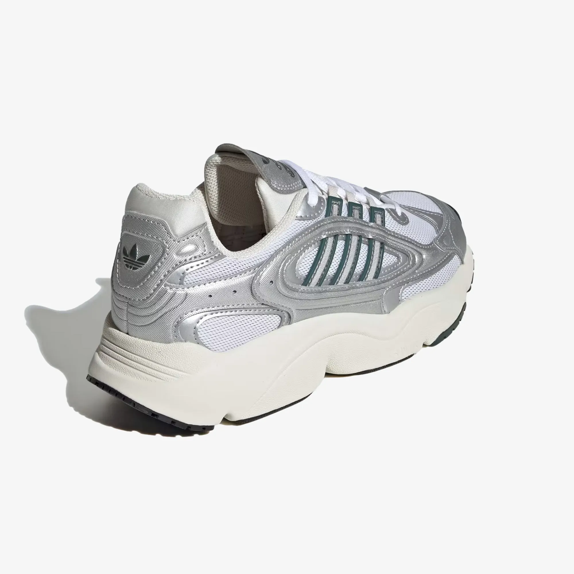 ADIDAS ORIGINALS | WMN'S OZMILLEN { SILVER/GREEN/GREY ONE