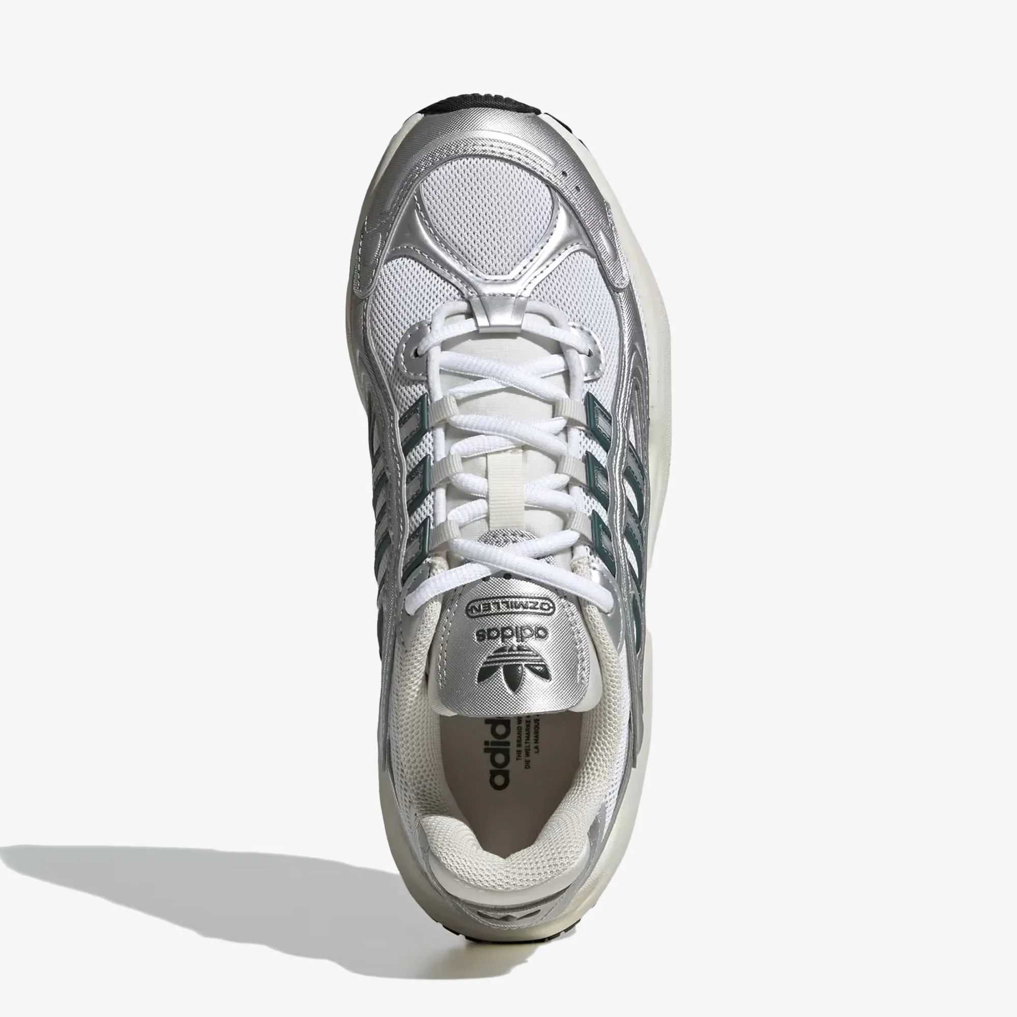 ADIDAS ORIGINALS | WMN'S OZMILLEN { SILVER/GREEN/GREY ONE