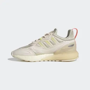 Adidas Zx 2K Boost 2.0 Women Original Shoes Beige/Metallic