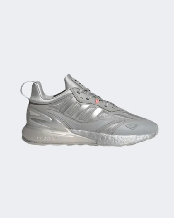Adidas Zx 2K Boost 2.0 Women Originals Shoes Grey/Metallic Gw8289