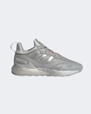 Adidas Zx 2K Boost 2.0 Women Originals Shoes Grey/Metallic Gw8289