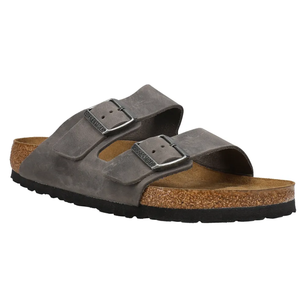 Arizona Oiled Leather Soft Footbed Sandals