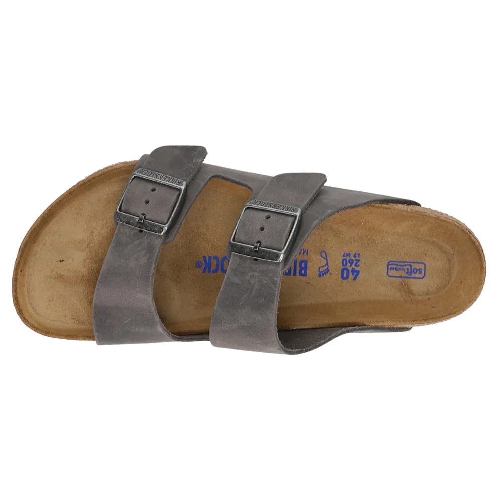 Arizona Oiled Leather Soft Footbed Sandals