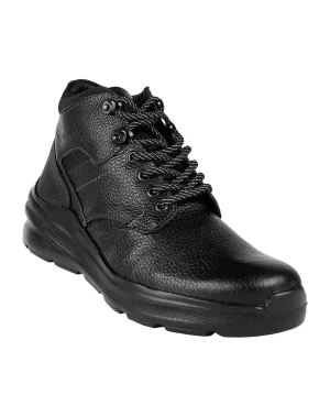 Botin Hombre Casual Negro Piel Merano Shoes 04004109