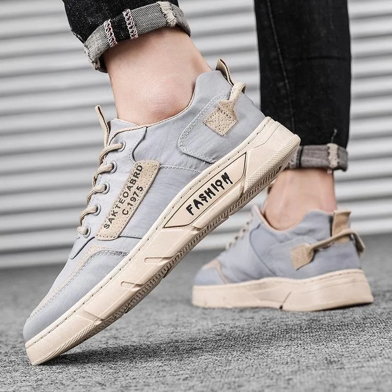 Breathable Canvas Sneakers - Men's Casual Shoes - SCS212