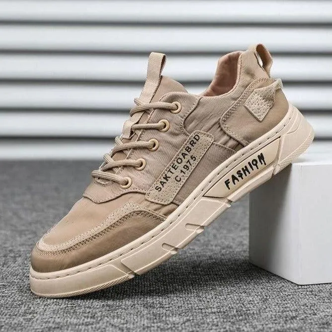 Breathable Canvas Sneakers - Men's Casual Shoes - SCS212