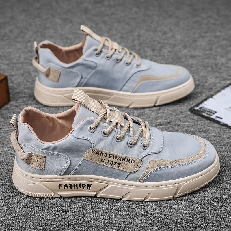 Breathable Canvas Sneakers - Men's Casual Shoes - SCS212