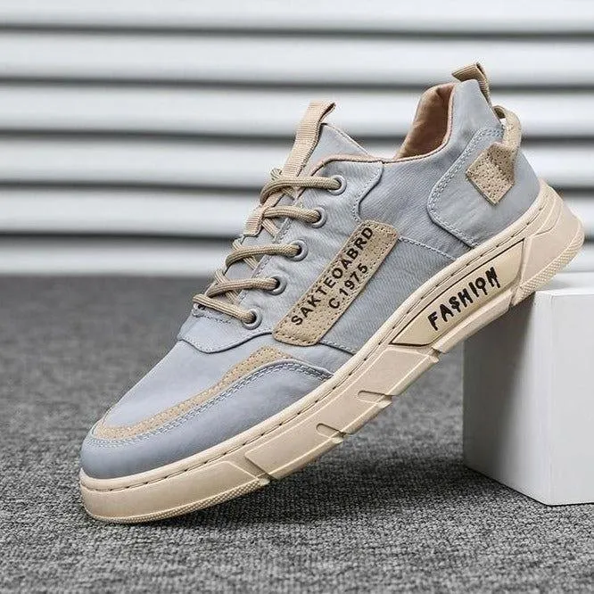 Breathable Canvas Sneakers - Men's Casual Shoes - SCS212