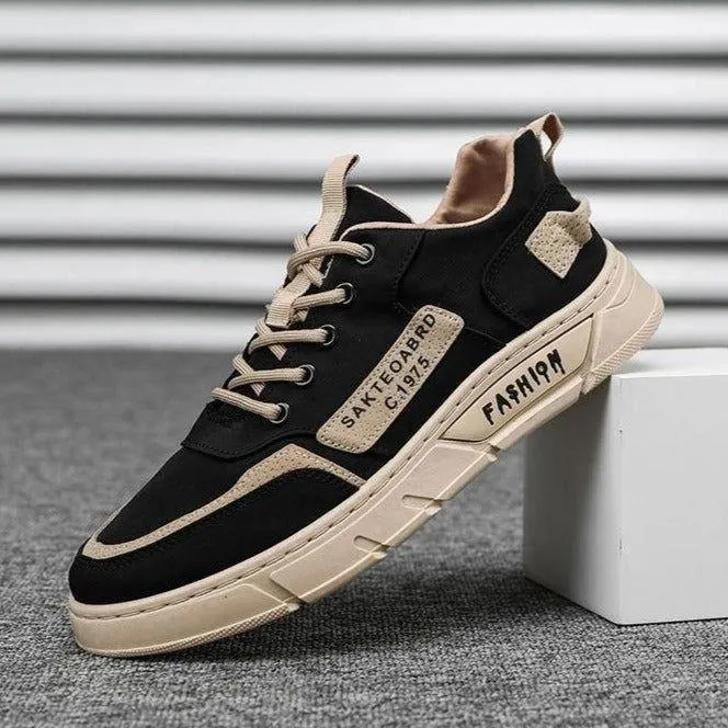Breathable Canvas Sneakers - Men's Casual Shoes - SCS212