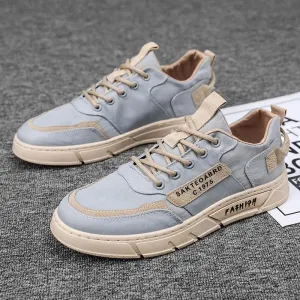 Breathable Canvas Sneakers - Men's Casual Shoes - SCS212