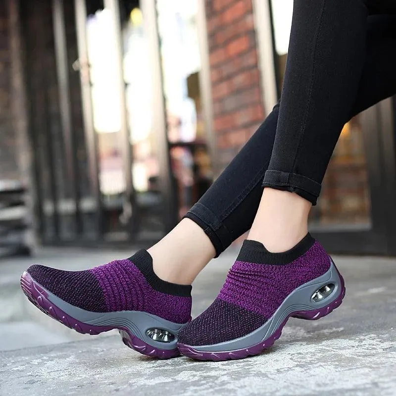 Breathable Flat Comfortable Women's Casual Shoes Sneakers #8839