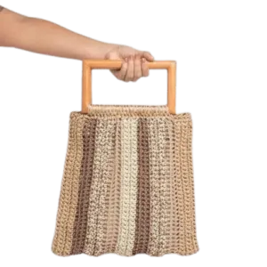 Catarina Mina Dengo Crochet Handbag