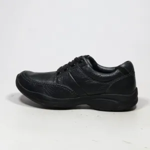 Clarks Wave Walk Casual Lace Ups Leather Black Colour For Men