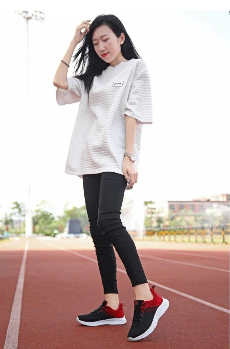 Comfortable Breathable Walking Sneakers Women's Casual Shoes GOS0433