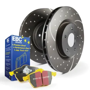 EBC Brakes S5KR1570 S5 Kits Yellowstuff And GD Rotors