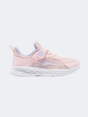 Erke Bounce Kids-Girls Running Shoes Pink
