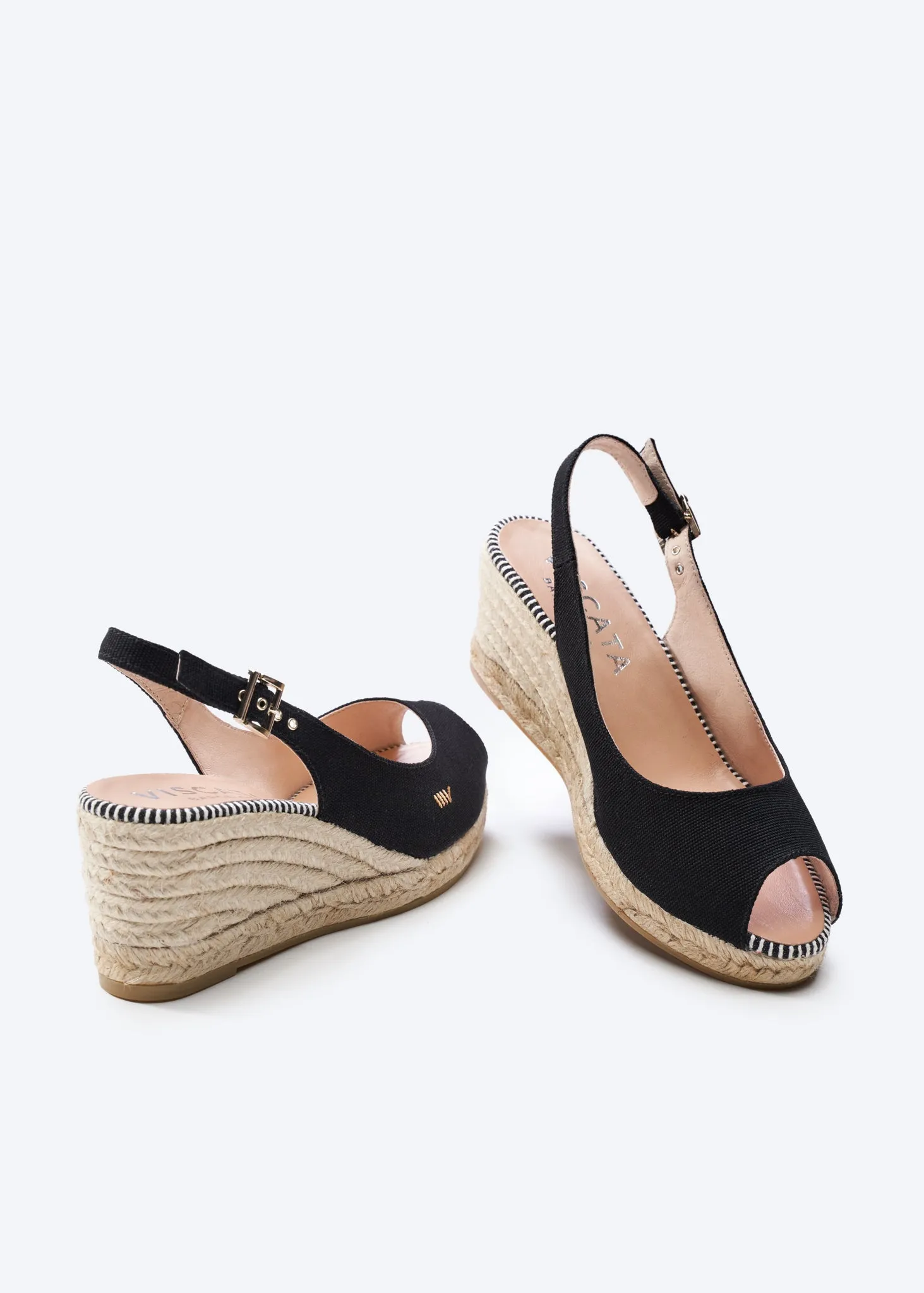 Gavina Canvas Espadrille Sandal Wedges