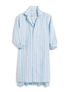 HUNTER Blue Stripe, Classic Linen