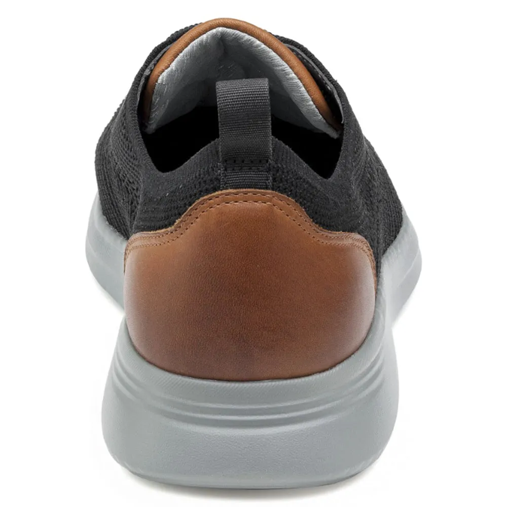 JOHNSTON& MURPHY AMHERST KNIT BLACK - MENS
