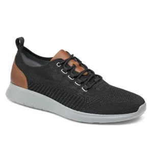 JOHNSTON& MURPHY AMHERST KNIT BLACK - MENS