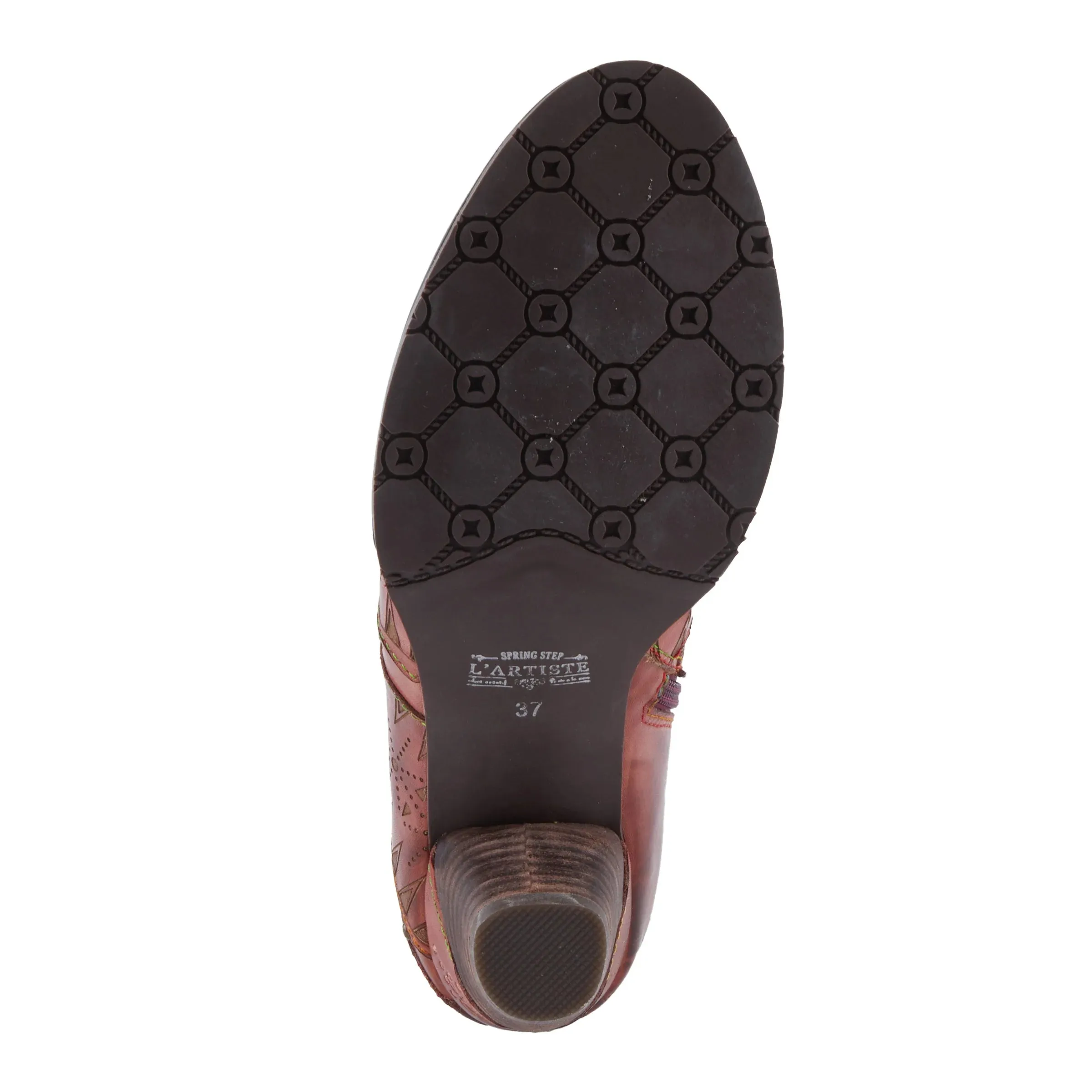 L'ARTISTE Niobe Boots by SpringStep in Rust Multi