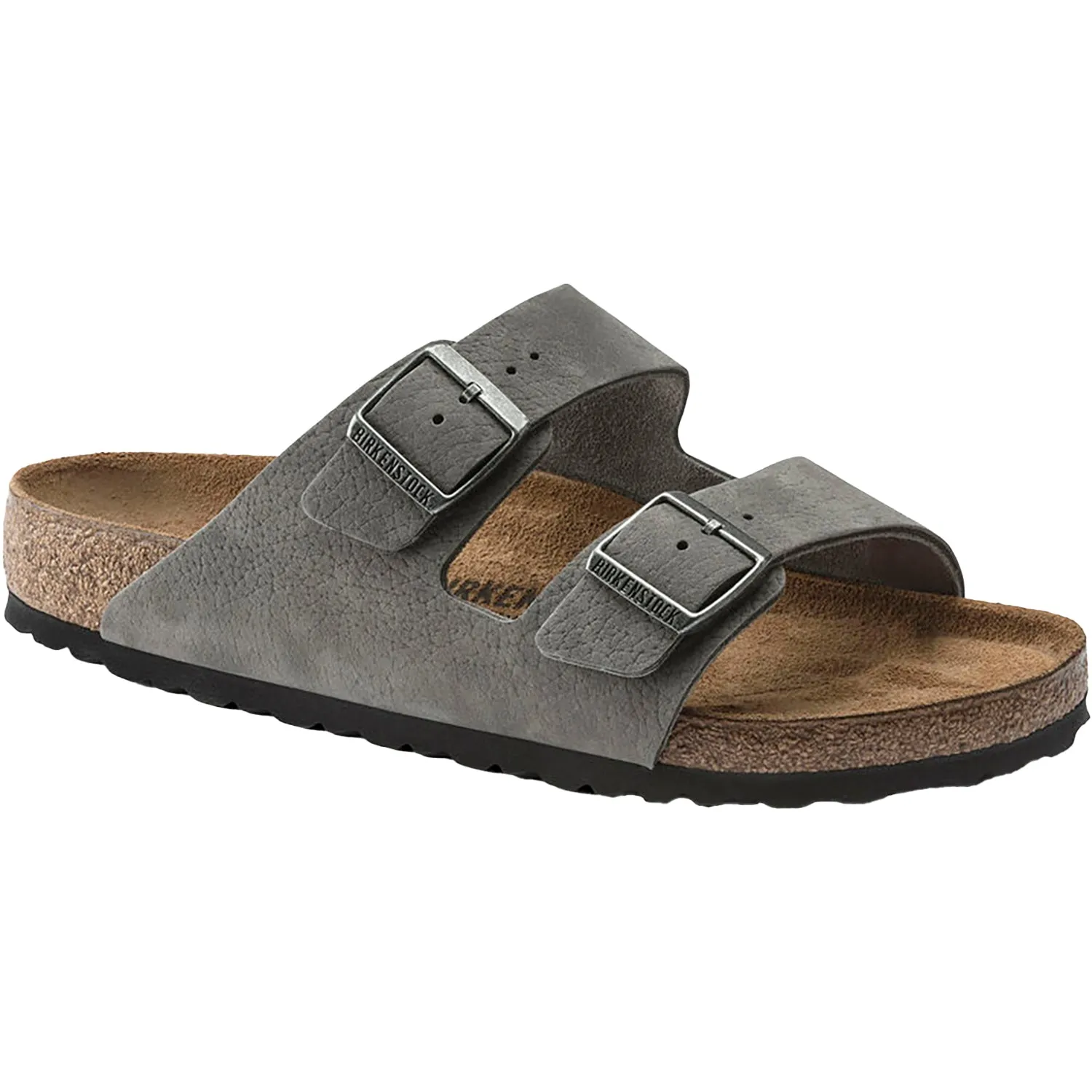 Men's Birkenstock Arizona Desert Buck/Whale Grey Nubuck