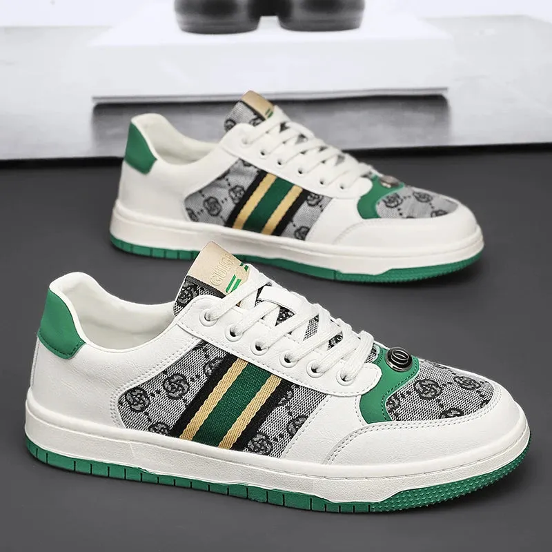 Men's Casual Shoes - Lightweight, Canvas, Flat Sneakers - TSS359