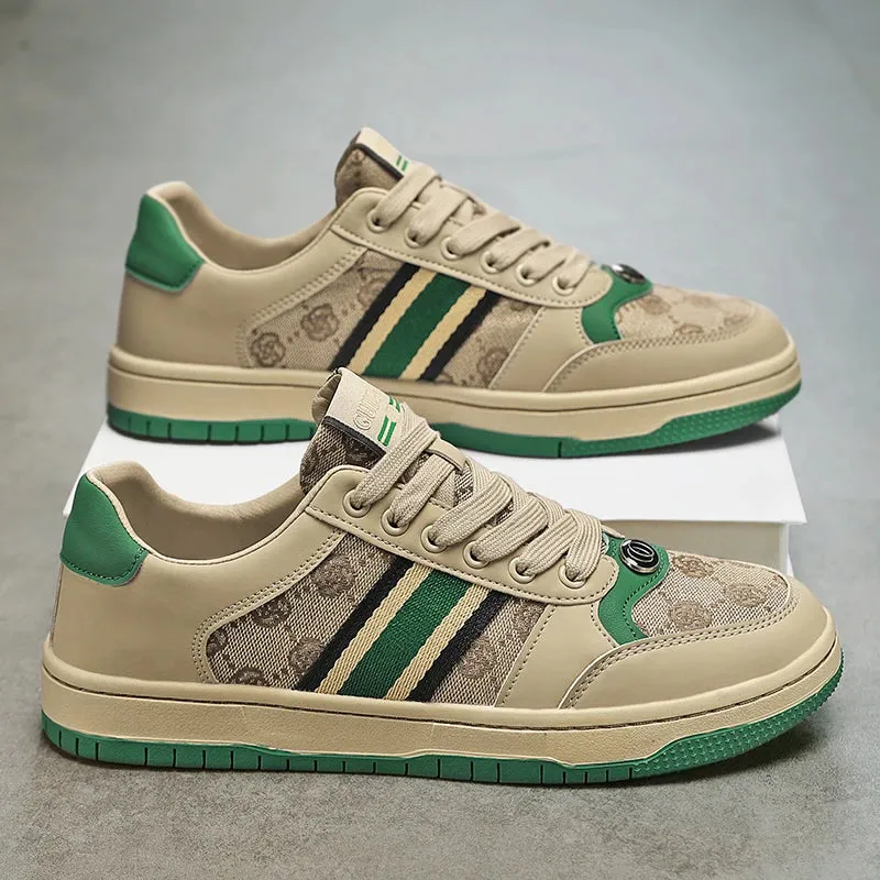 Men's Casual Shoes - Lightweight, Canvas, Flat Sneakers - TSS359
