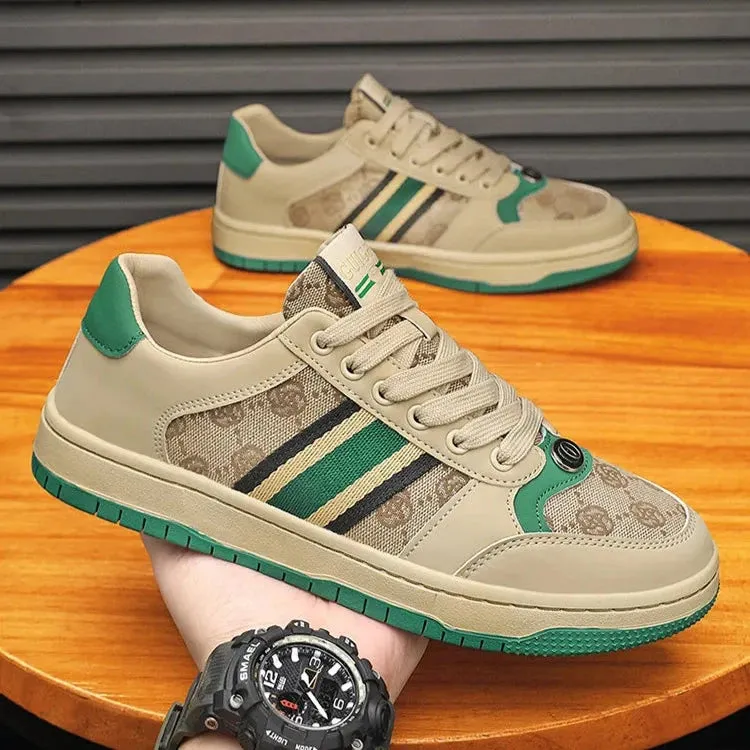 Men's Casual Shoes - Lightweight, Canvas, Flat Sneakers - TSS359