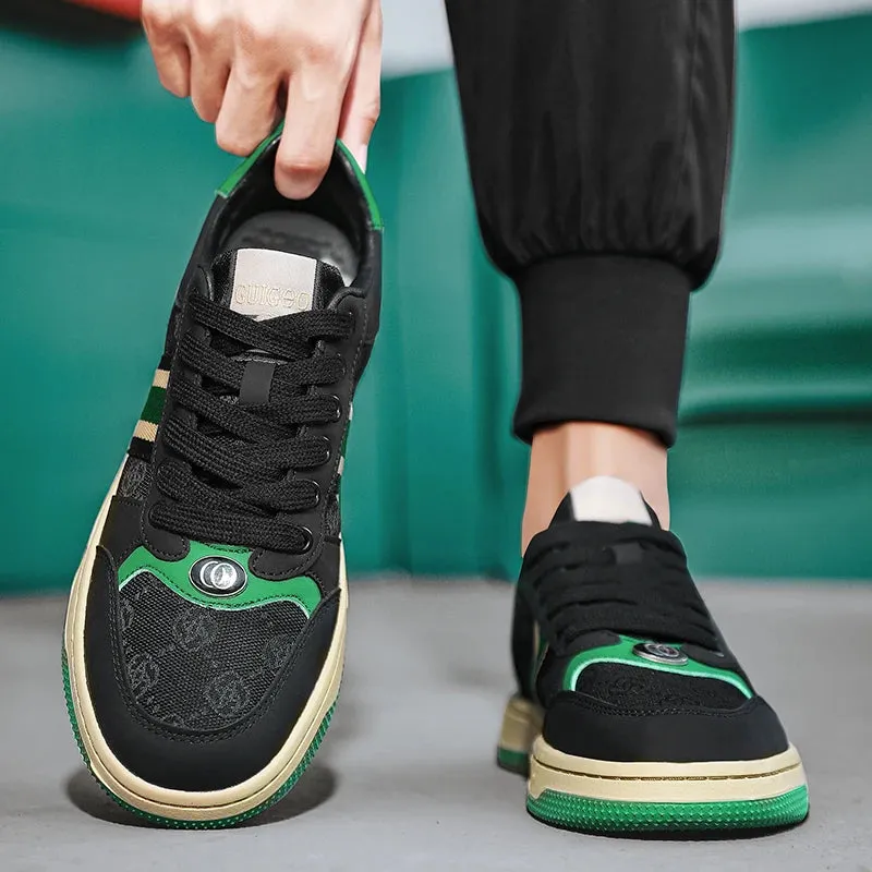 Men's Casual Shoes - Lightweight, Canvas, Flat Sneakers - TSS359