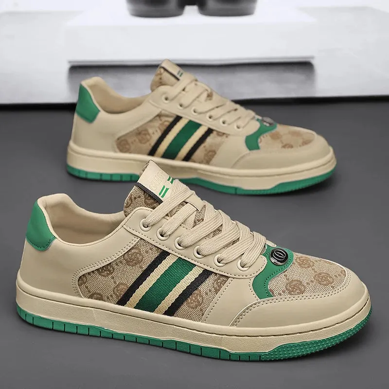 Men's Casual Shoes - Lightweight, Canvas, Flat Sneakers - TSS359