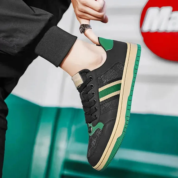 Men's Casual Shoes - Lightweight, Canvas, Flat Sneakers - TSS359