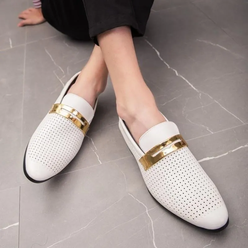Men's Casual Shoes MCSNOS03 Canvas Business Loafer