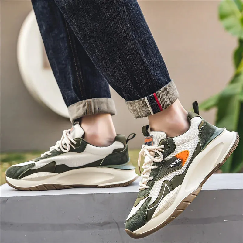 Men's Casual Shoes - Mixed Colors Walking Sneakers - TSS334