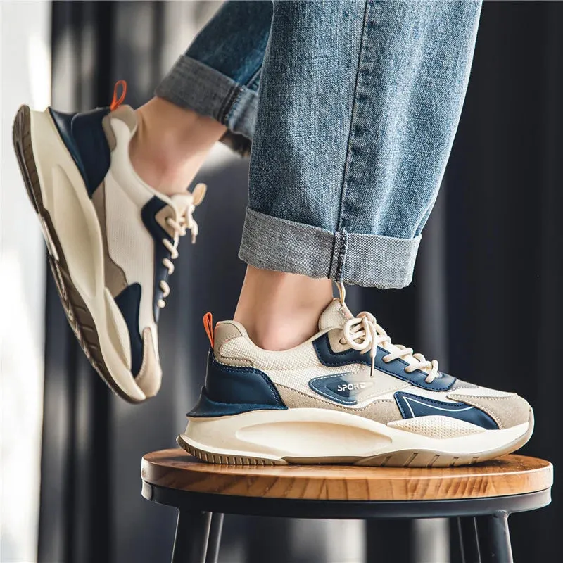 Men's Casual Shoes - Mixed Colors Walking Sneakers - TSS334
