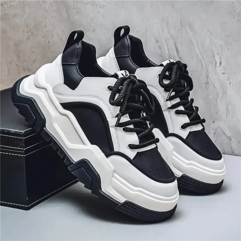 Men's Casual Shoes - Skateboard Sports Sneakers, Comfortable Design - TSS379