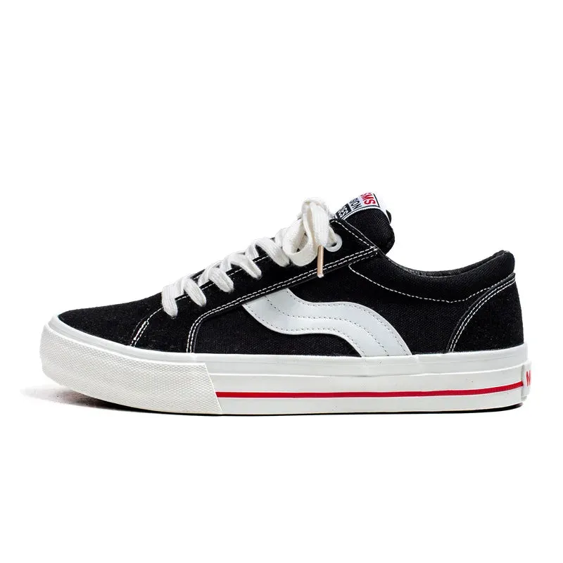 Men's Casual Shoes - Vulcanized Canvas Sneakers - TSS356