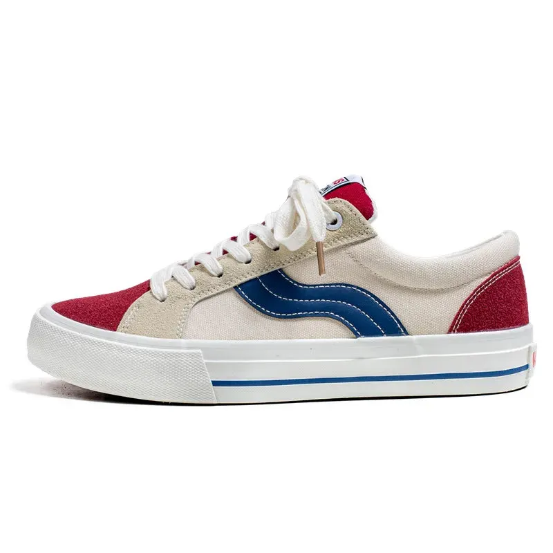 Men's Casual Shoes - Vulcanized Canvas Sneakers - TSS356