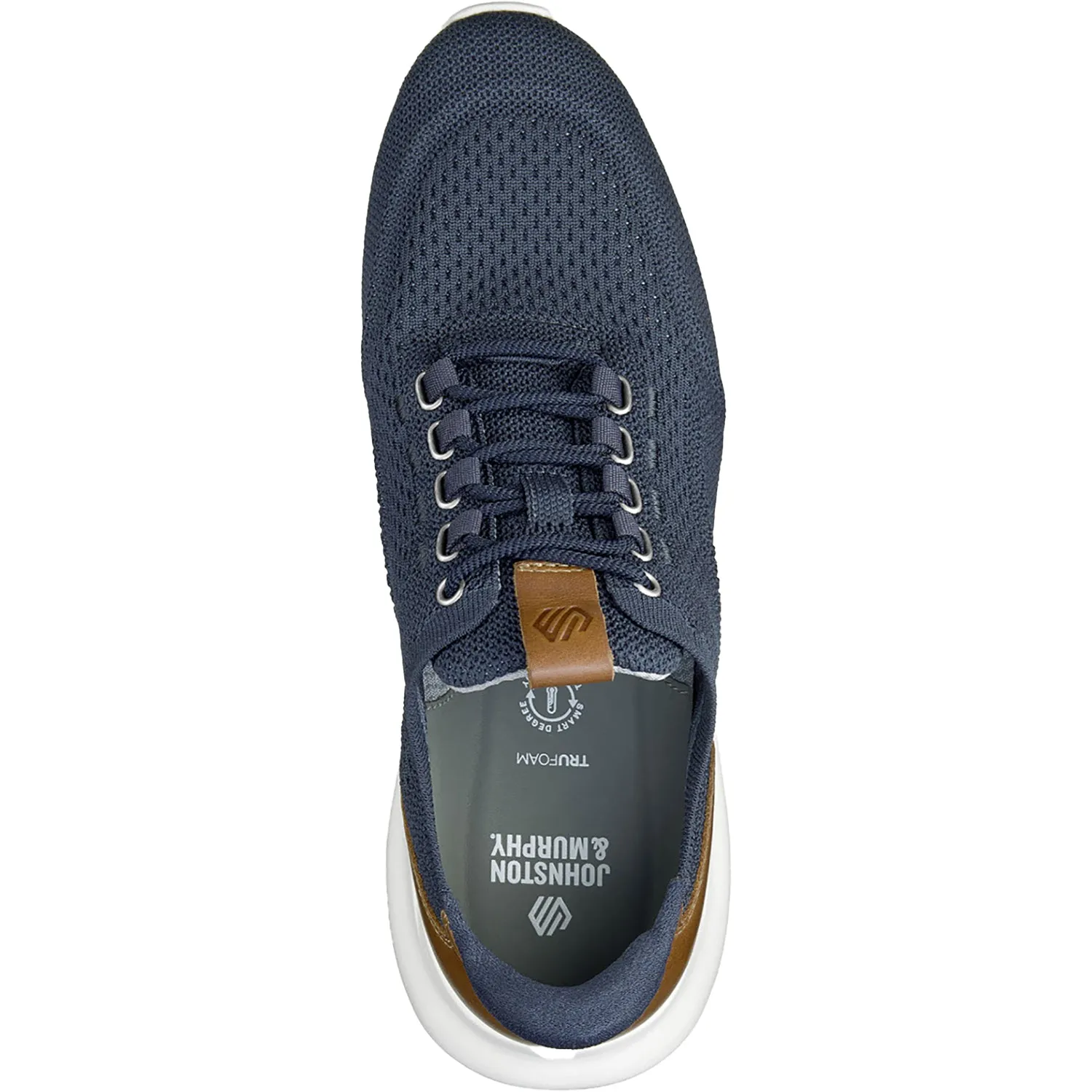 Men's Johnston & Murphy Amherst 2.0 Knit U-Throat Nay Knit