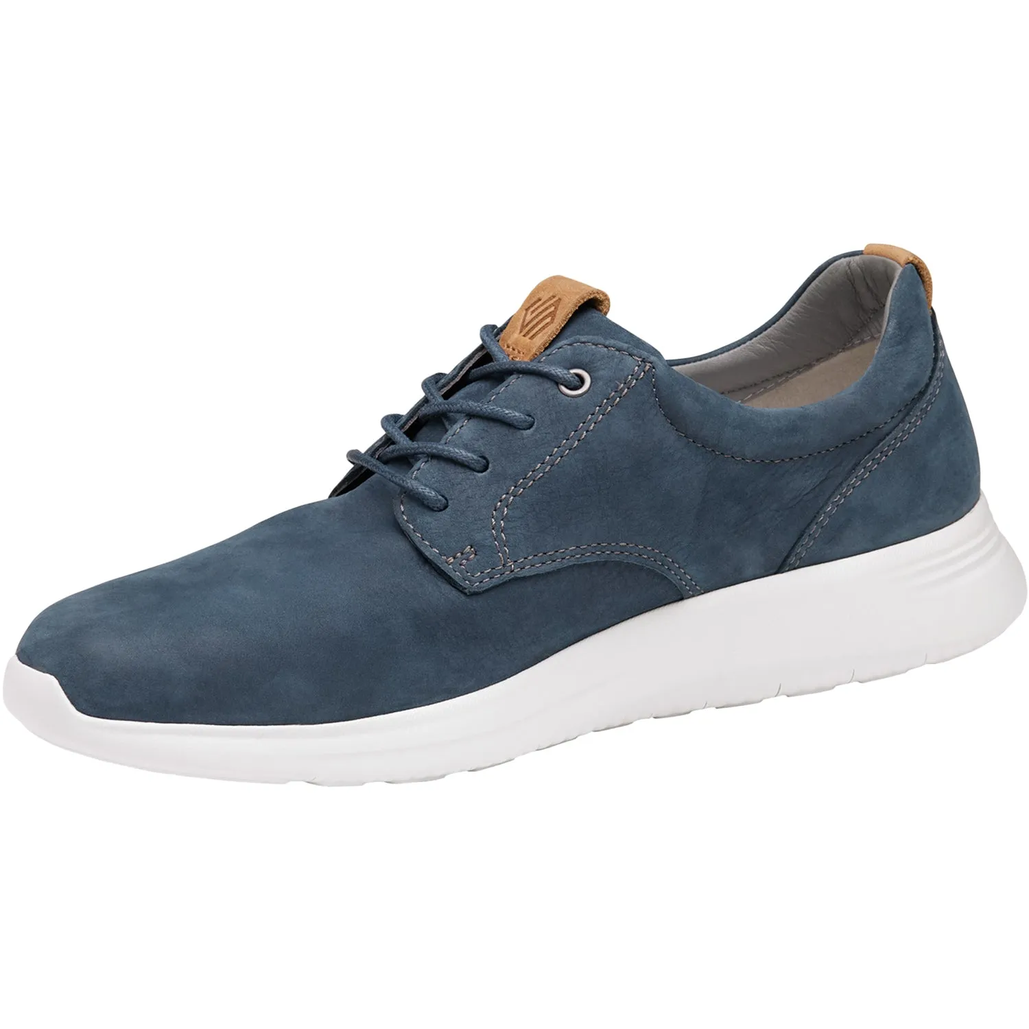 Men's Johnston & Murphy Amherst Plain Toe Navy Nubuck