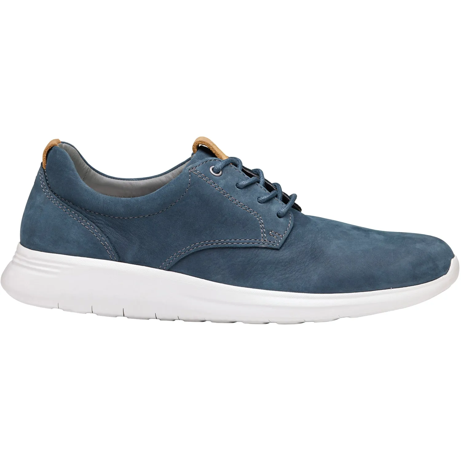 Men's Johnston & Murphy Amherst Plain Toe Navy Nubuck