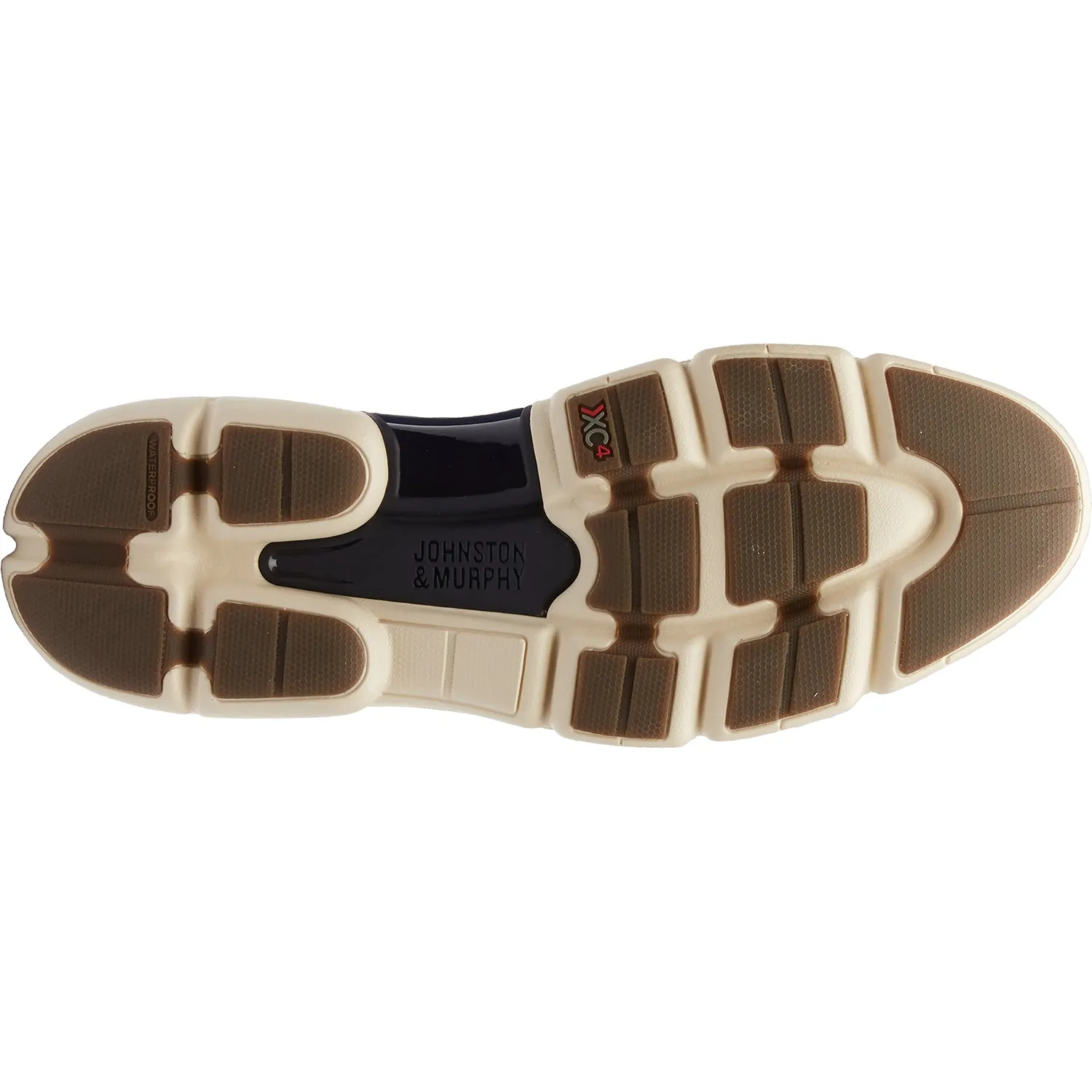 Men's Johnston & Murphy XC4 Tanner Plain Toe Tan Full Grain Leather