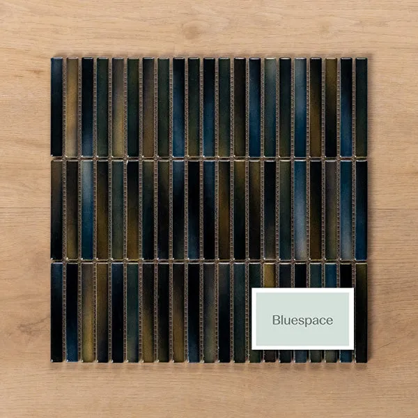 Middleton Marine Opal Kit Kat Porcelain Mosaic Tile 12x92mm