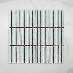 Middleton Mint Kit Kat Porcelain Mosaic Tile 12x92mm