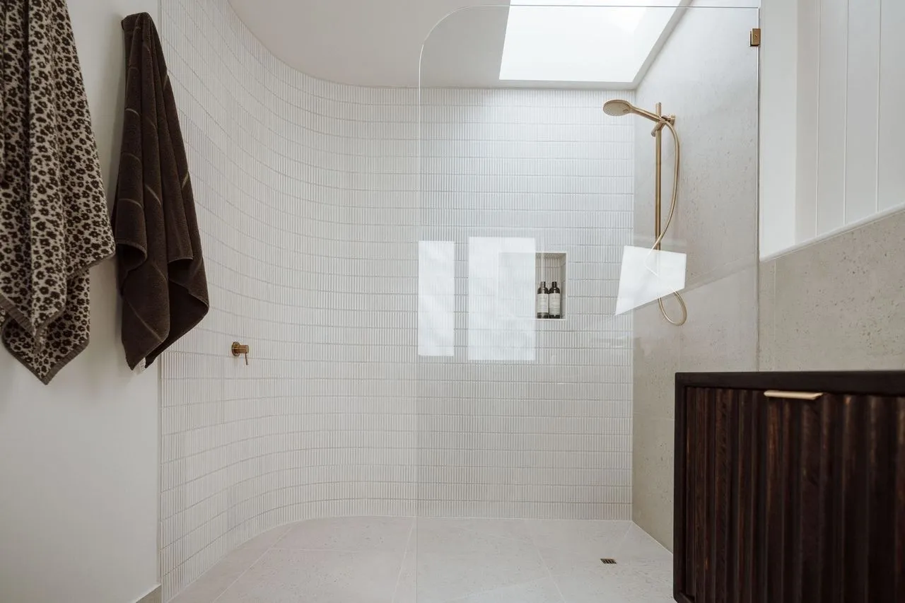 Middleton White Chalk Kit Kat Porcelain Mosaic Tile 12x92mm