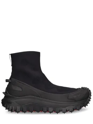 Moncler   45mm Trailgrip knit sneakers 