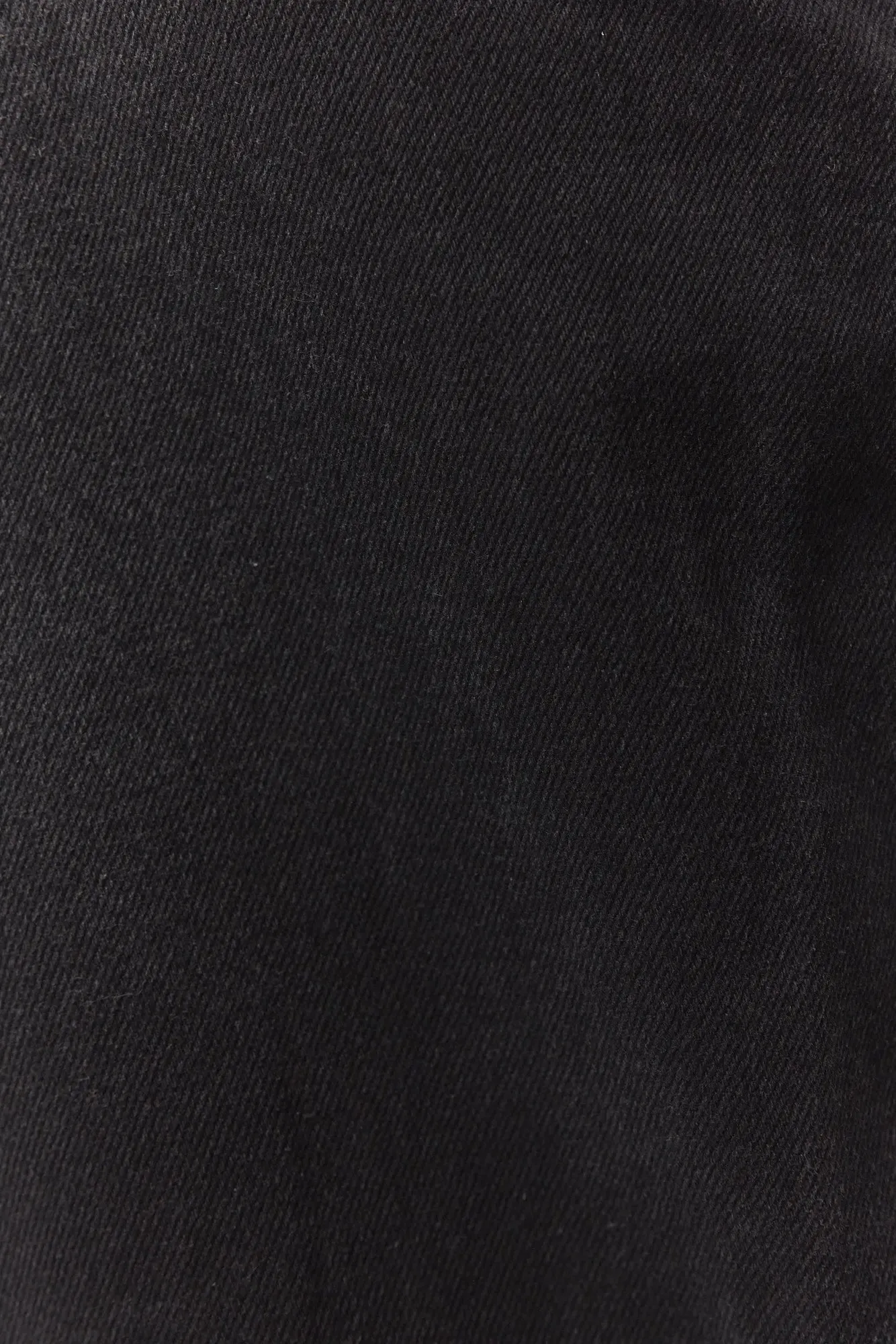 Nagano | Jeans jambe droite noir délavé