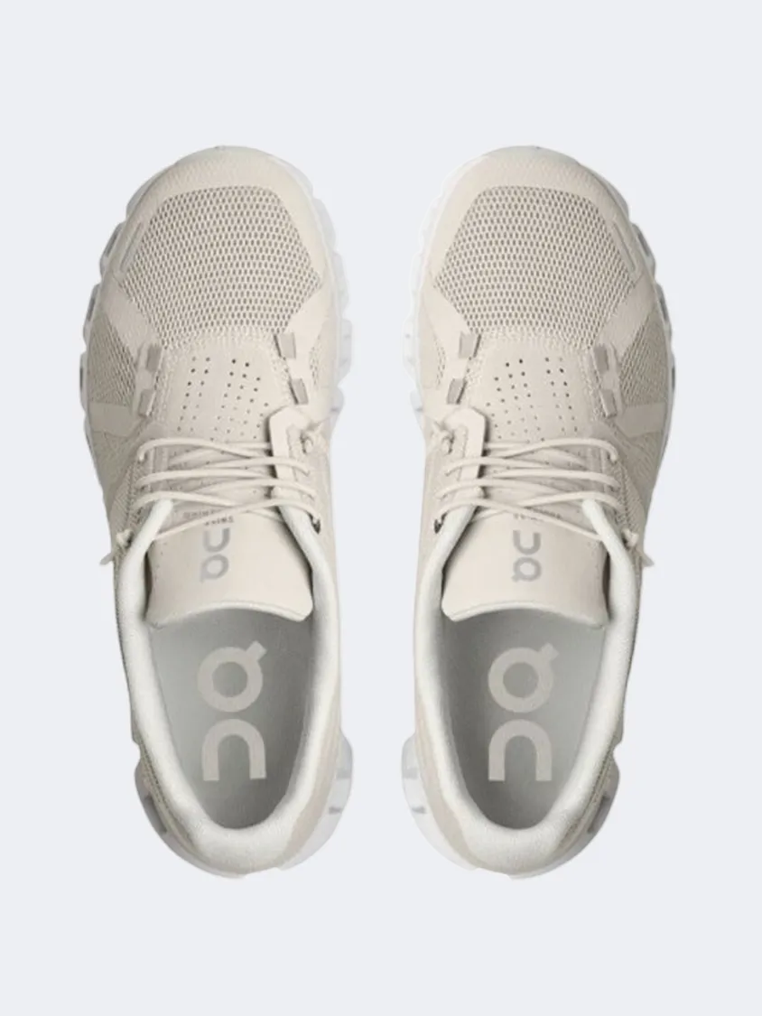 On Cloud 5 Women Lifestyle Shoes Pearl/White