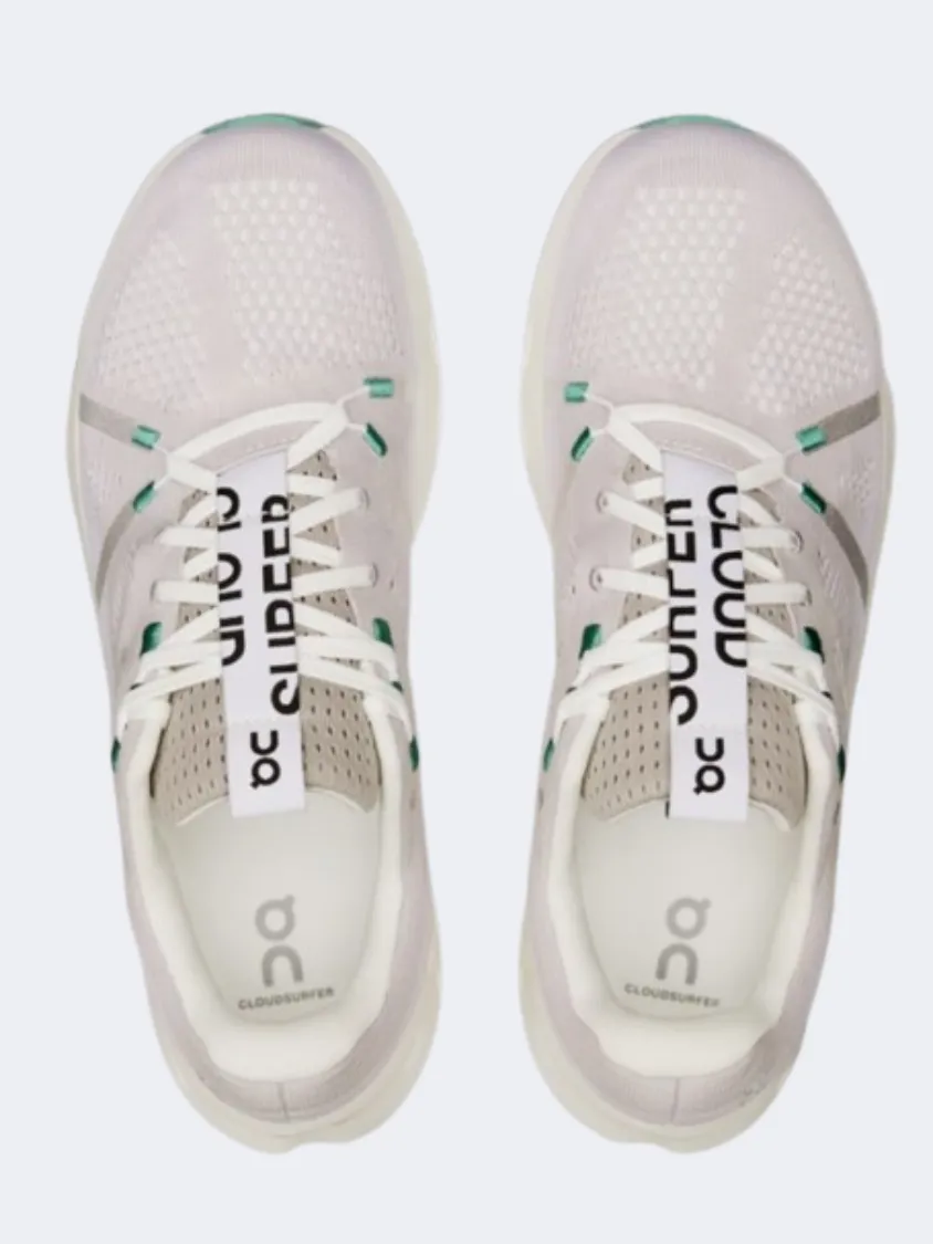 On Cloudsurfer Men Running Shoes Pearl/Ivory